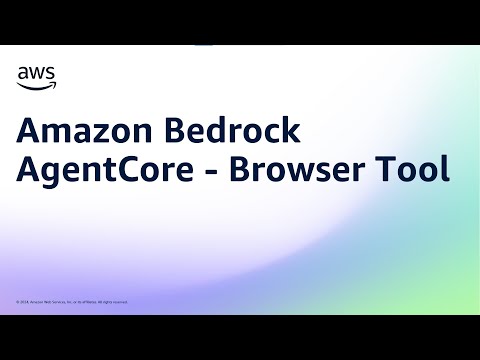Amazon Bedrock AgentCore – Browser Tool | Amazon Web Services