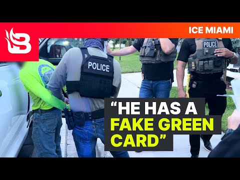 EXCLUSIVE: Ice Agents ARREST Dominican Man with FAKE Green Card!