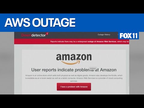 Amazon Web Services outage disrupts internet  | FOX 11 LA