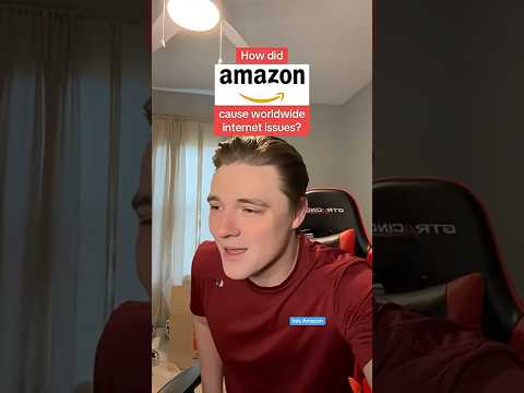 Amazon Web Services caused worldwide internet issues!!#amazon #internetissues #world #ryankelly #ypr