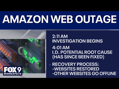 Amazon Web Services outage cripples internet users