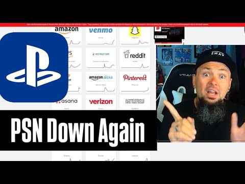 PlayStation Network DOWN today "PSN offline 2025 Amazon Web Services"