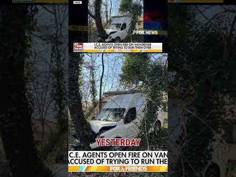 ICE agents OPENED FIRE after illegal migrant allegedly attempted to RAM THEM #foxnews #news #us #fox