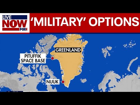 BREAKING: New Trump comments on 'military' options in Greenland