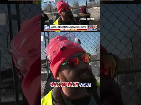 Anti-ICE protester ADMITS he wants criminals off the street #shorts #foxnews #immigration
