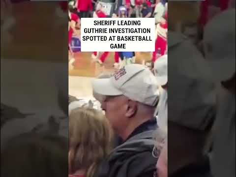 Sheriff leading Guthrie investigation SPOTTED at basketball game #foxnews #news #us #fox