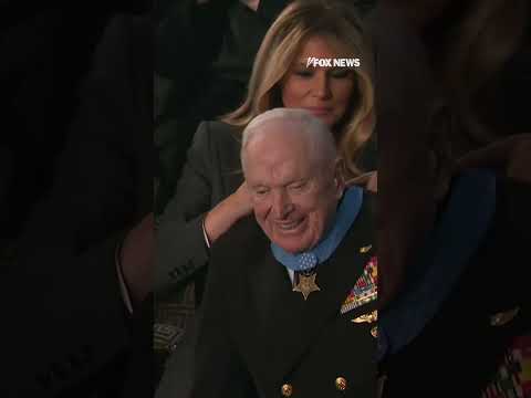 UNSHAKEN HONOR: Dem mocks medal ceremonies from SOTU  #shorts #foxnews #usnews #trump #sotu