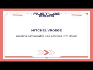 Building composable web services with Axum – Mitchel Vroege