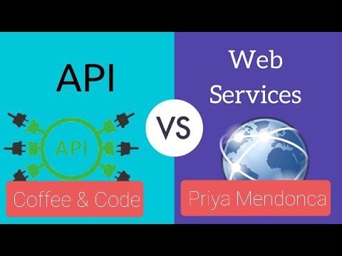 Interview Question (Web Services Vs API)