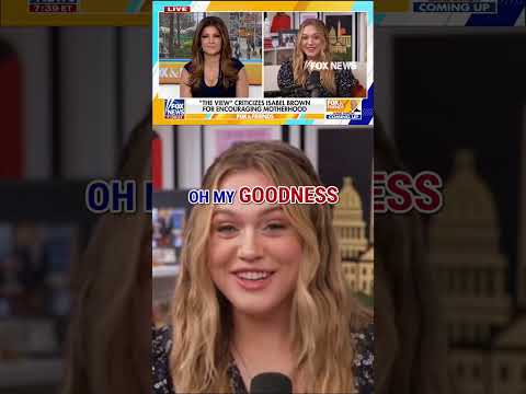 ‘The View’ ERUPTS over conservative influencer’s pro-family message #foxnews #news #shorts #family