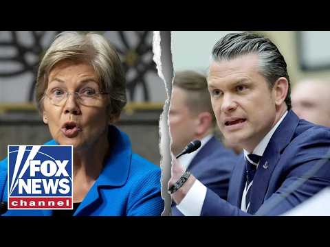 WATCH: Hegseth FIRES BACK at Warren