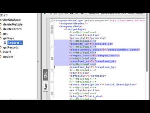 Basics of Using SOAP-UI with ServiceNow Web Services