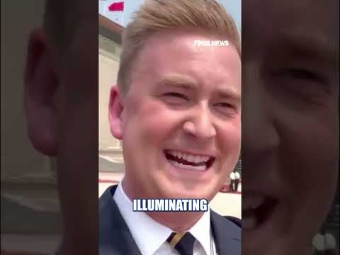 Peter Doocy gives BEHIND-THE-SCENES look at Trump's China visit #shorts #us #news #foxnews