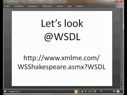 Exploring and Interacting with Web Services – Demo