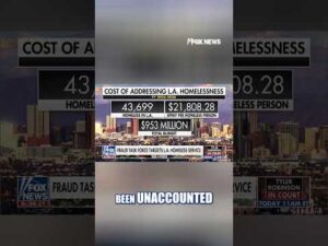 Trump cracks down on $37M in missing LA homeless funds #shorts