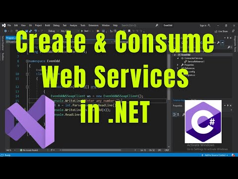 Web Services in C# Tutorial | Create & Consume Web Services in .NET | TYCS MU Practical