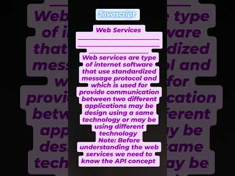 "Web Services Explained: Connecting Apps with Standardized Communication!"