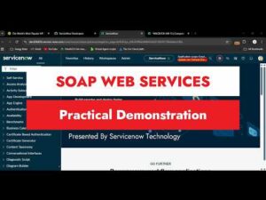 SOAP Web Services Practical Demonstration In Servicenow