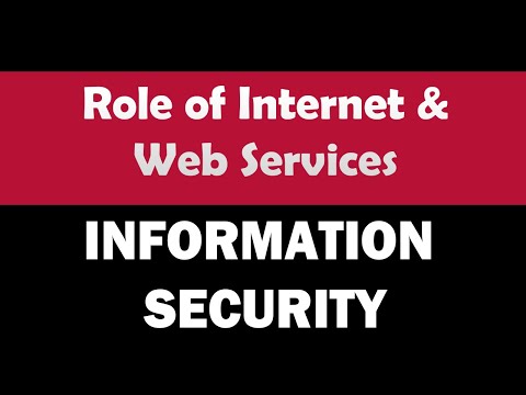 Role of Internet & Web Services | Information Security | IS Unit 1 IPU University complete playlist