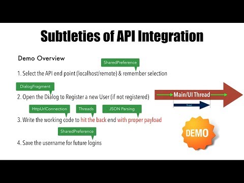Web services & Android – Part 4, Subtleties of API Integration