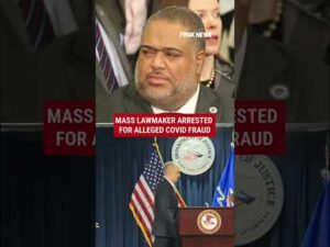 BREAKING: Massachusetts lawmaker ARRESTED for alleged COVID FRAUD #shorts #us #news