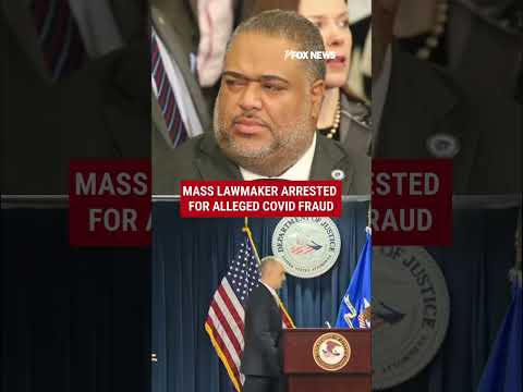 BREAKING: Massachusetts lawmaker ARRESTED for alleged COVID FRAUD #shorts #us #news