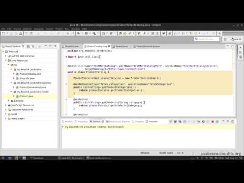 SOAP Web Services 13 – Service Interface and Custom Types