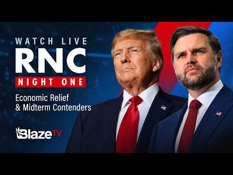 WATCH LIVE: RNC Night 1 — Trump, Economic Relief & Midterm Contenders