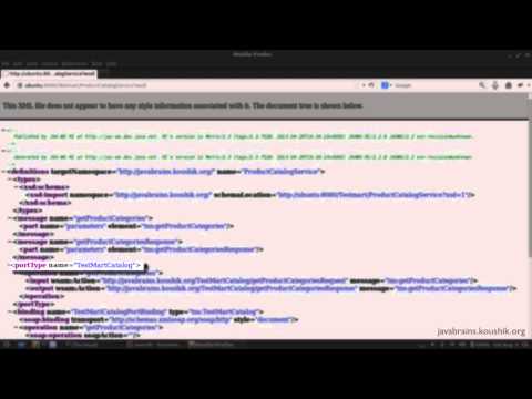 SOAP Web Services 11 – Customizing the WSDL