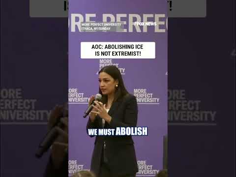 AOC DEFENDS abolishing ICE: This is not extremist! #shorts