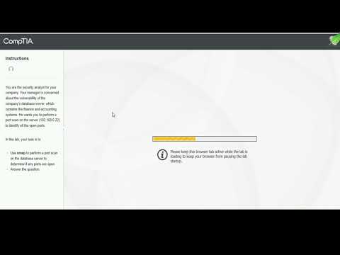 Network 7.2.8 Lab Scan for Web Services with Nmap Testout