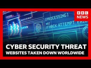 Websites taken down worldwide as AI reveals critical cyber-security threat | BBC News